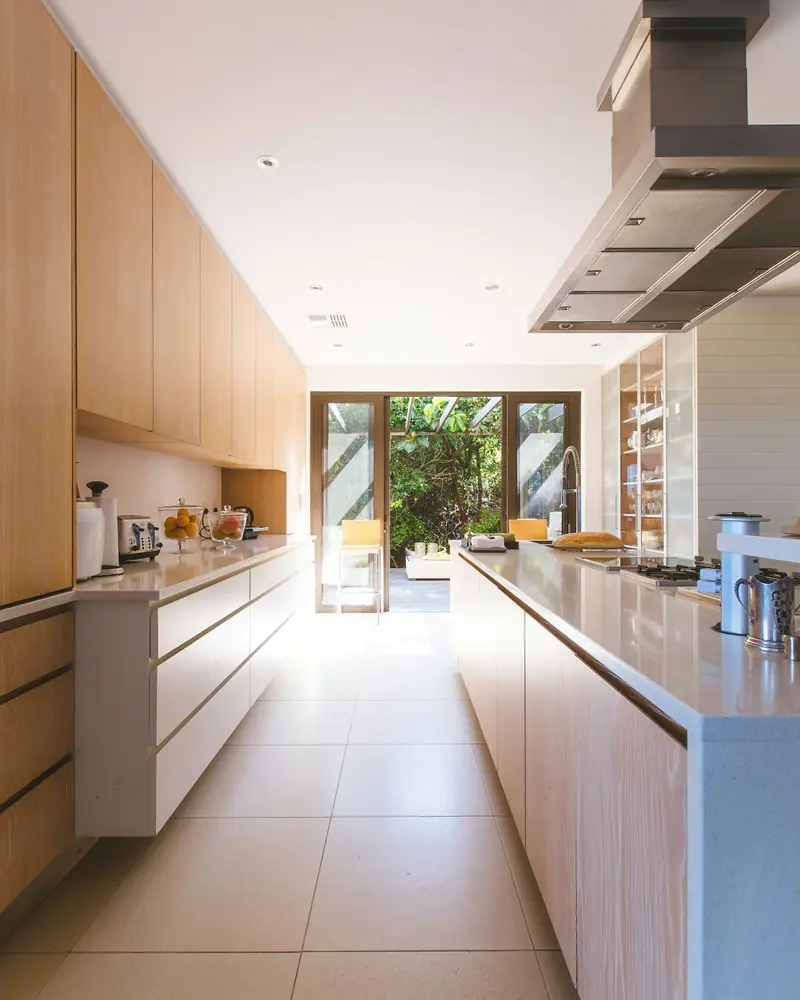 Bright modern kitchen